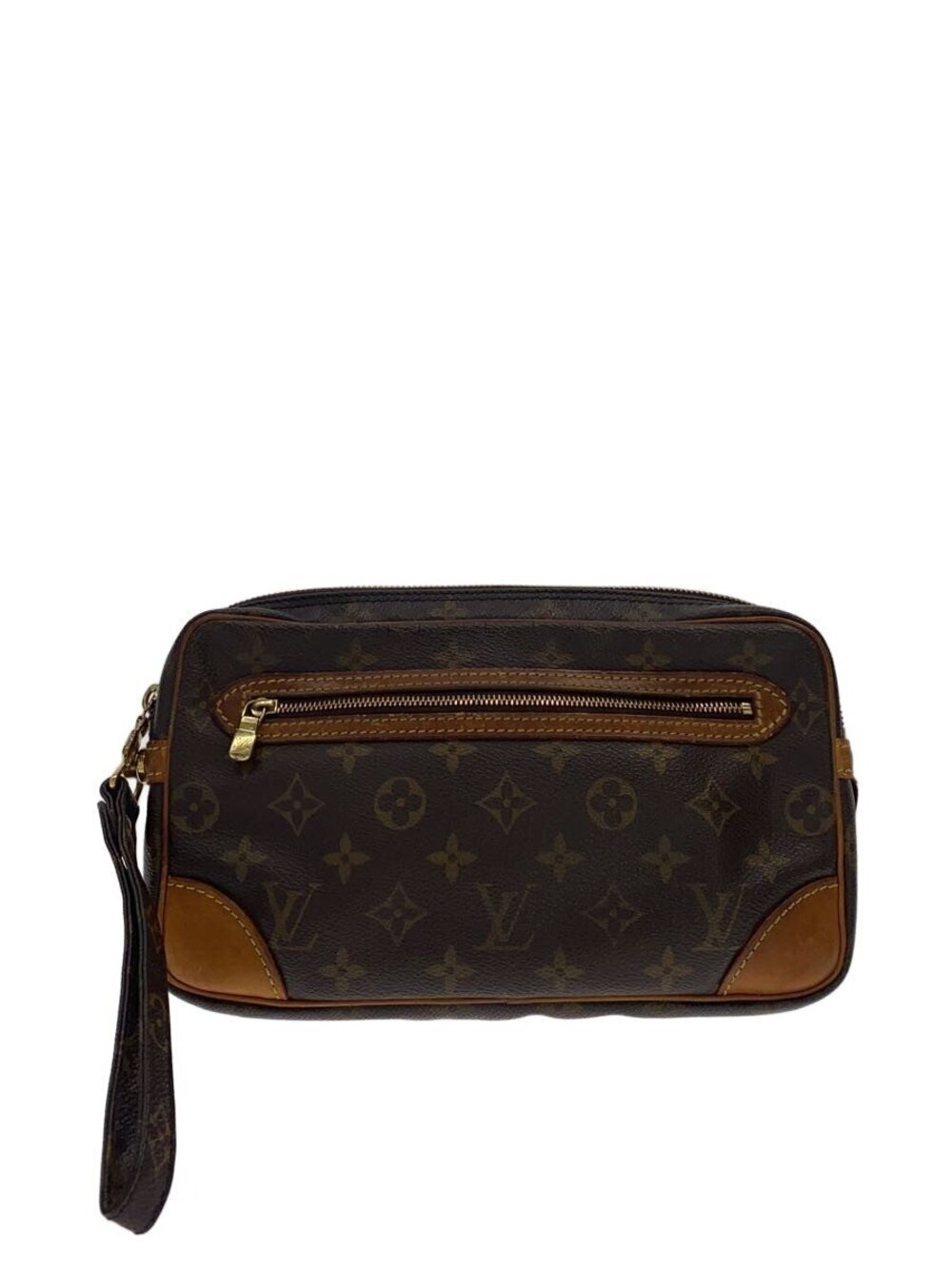 LOUIS VUITTON Marly Dragonne Monogram Canvas Brown